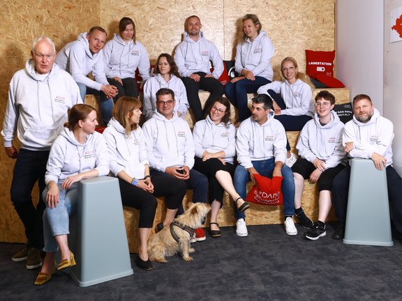 Gruppenbild des DABB Teams
